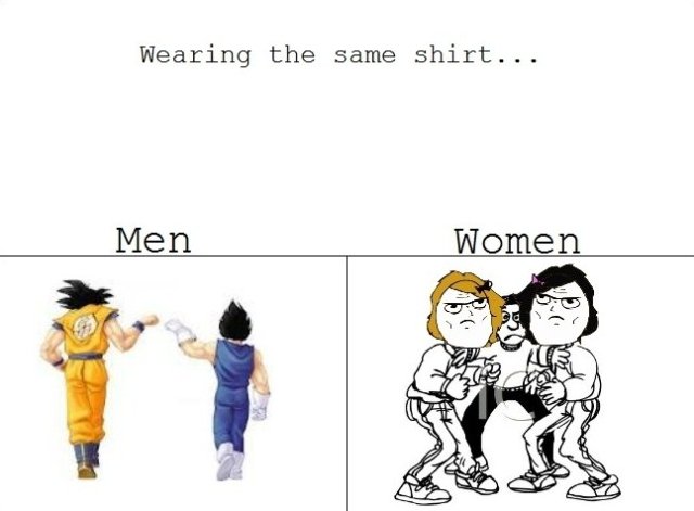 women vs men