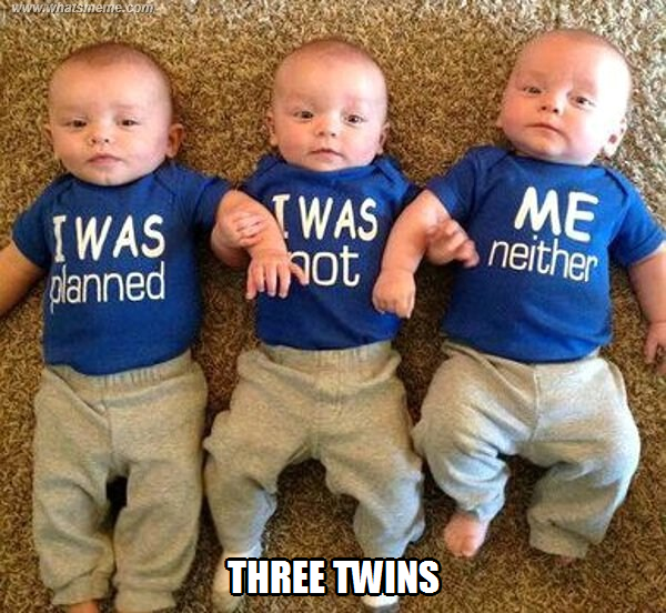 three twins