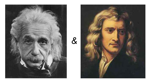newton & Einstein