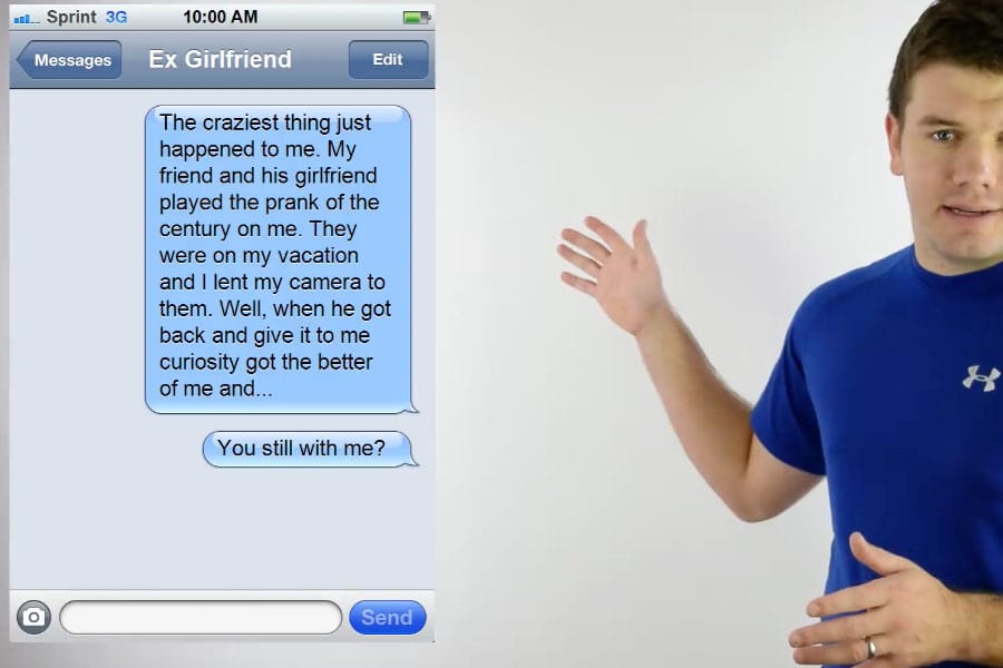 Clever Ways To Text Your Ex Girlfriend - 3 Secret Messages (Video)